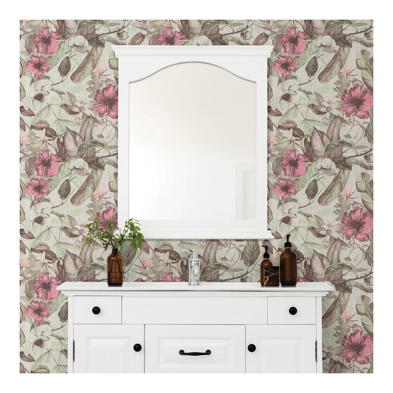 Advantage Kailano Pastel Botanical Wallpaper - 21 x 396 x 0.025