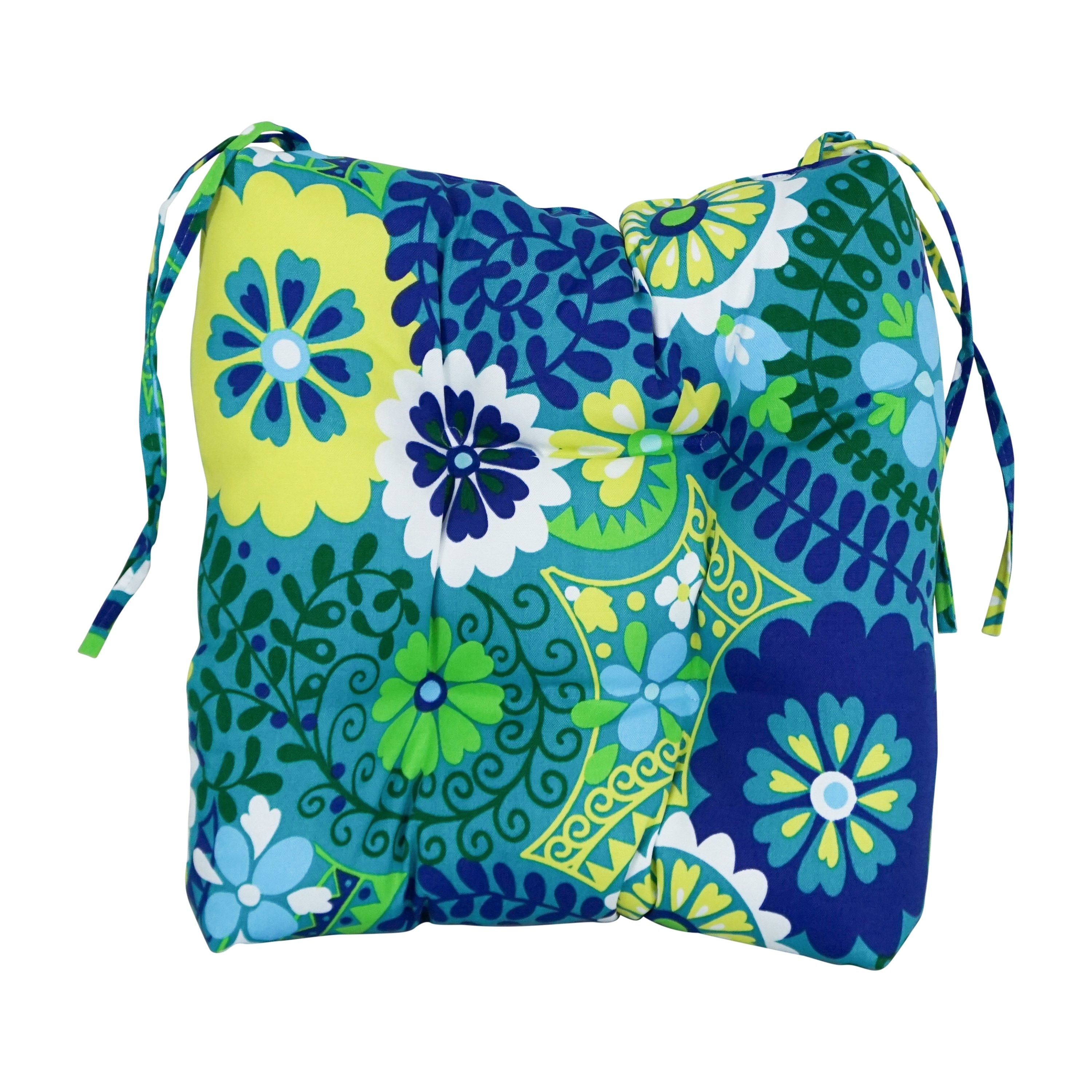 16-inch Square Tufted Indoor/Outdoor Chair Cushions (Set of - Picture 51 of 80
