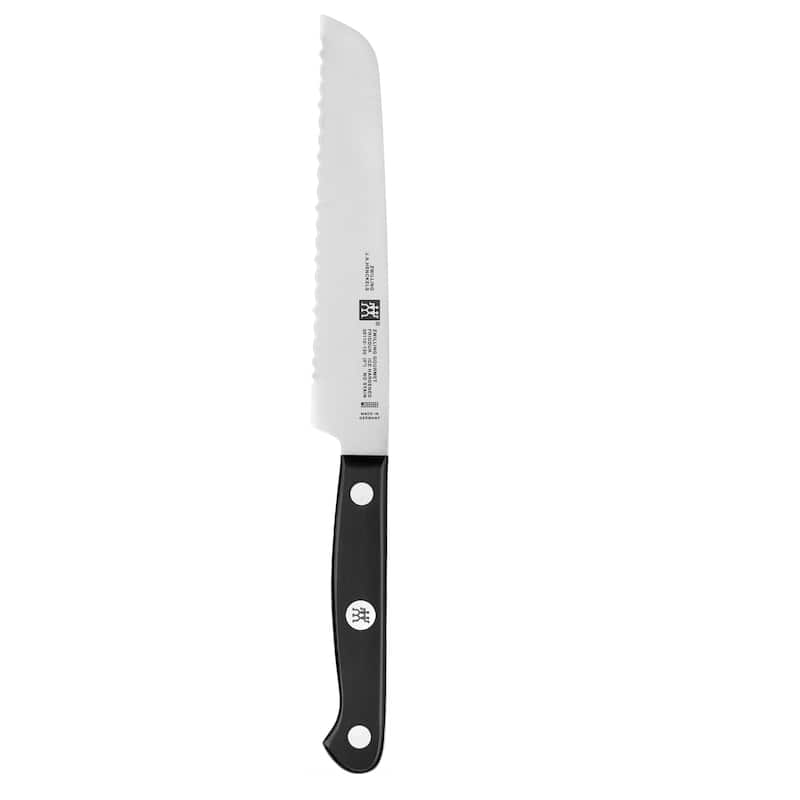 ZWILLING Gourmet 5-inch Z15 Serrated Utility Knife - Stainless Steel - 5-inch