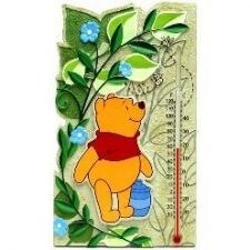 Disney Winnie the Pooh Indoor/Outdoor Thermometer