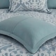 preview thumbnail 28 of 79, Madison Park Odette 8 Piece Jacquard Comforter Set
