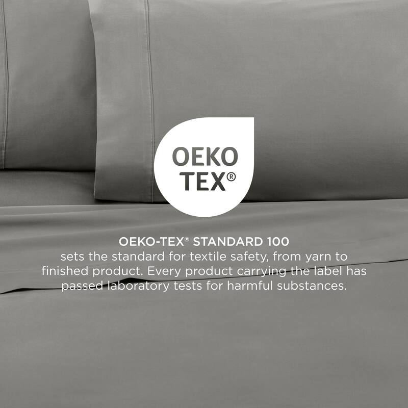 Martex 400 TC 100% Cotton Sateen, Deep Pocket, Silky Soft Sheet Set