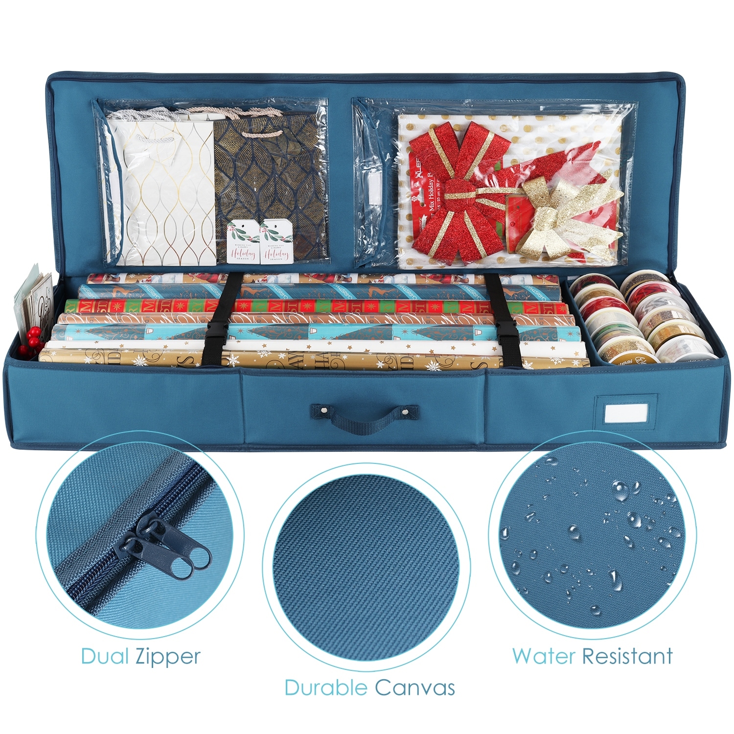 Holiday wrapping paper storage sales