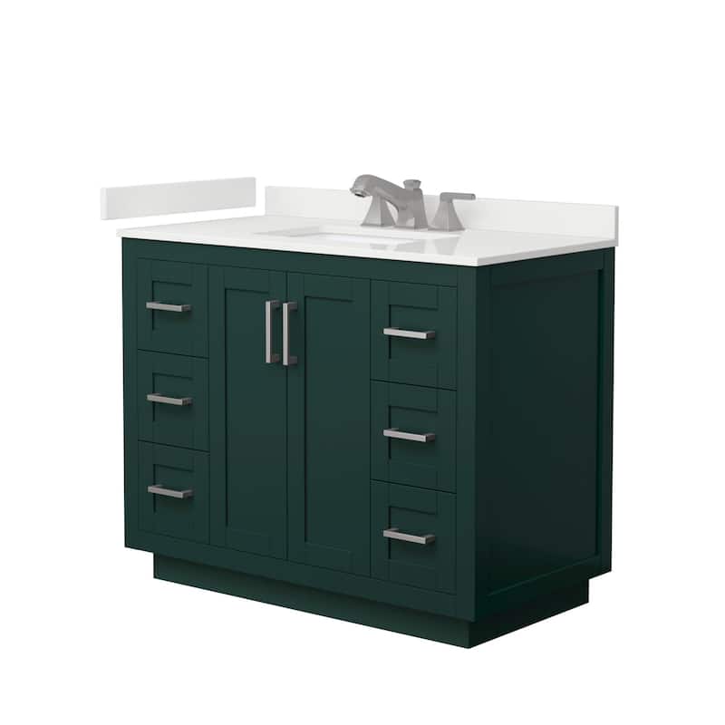 Wyndham Collection WCF292942S-QTZ-US3MXX Miranda 42" Free Standing