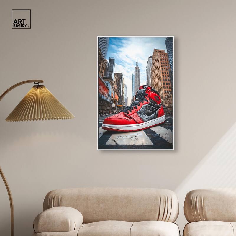 Sneaker of New York Canvas by Art Remedy