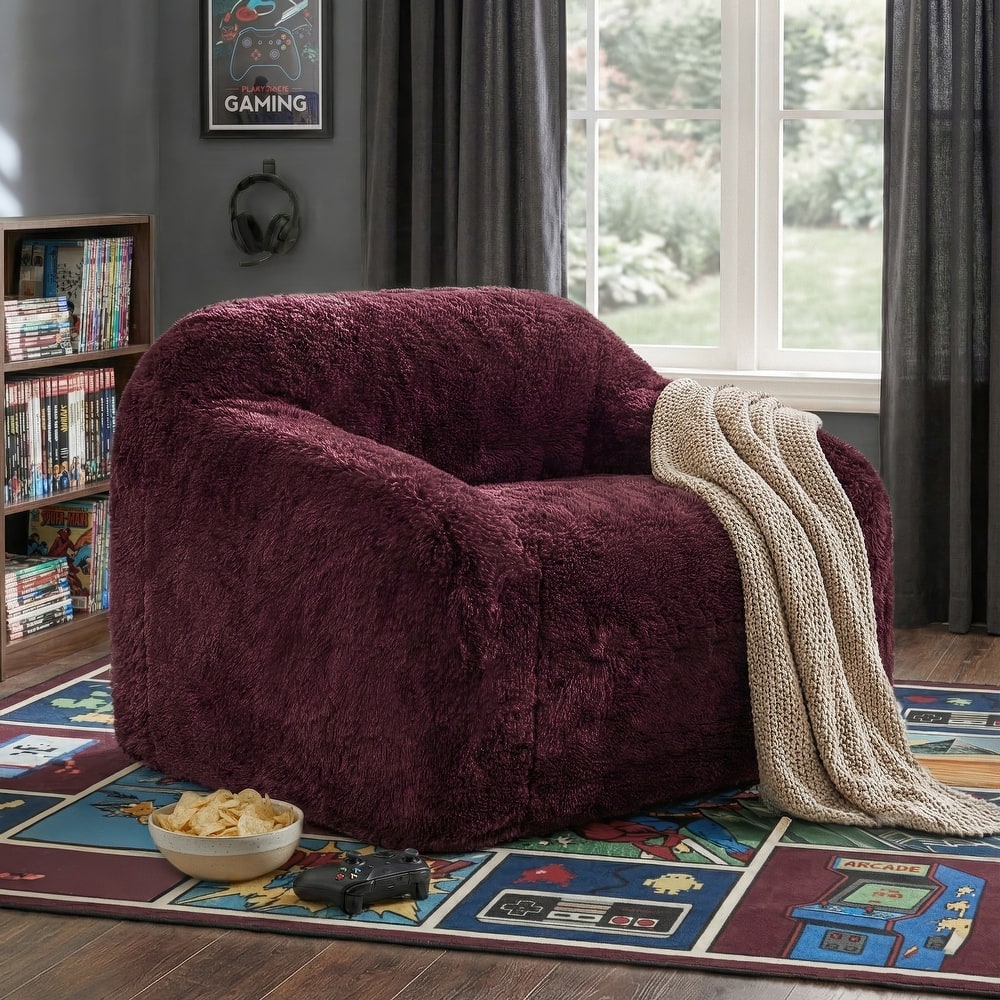 Furniture of America Phael Modern 42-inch Upholstered Foam Compressed Sofa Chair