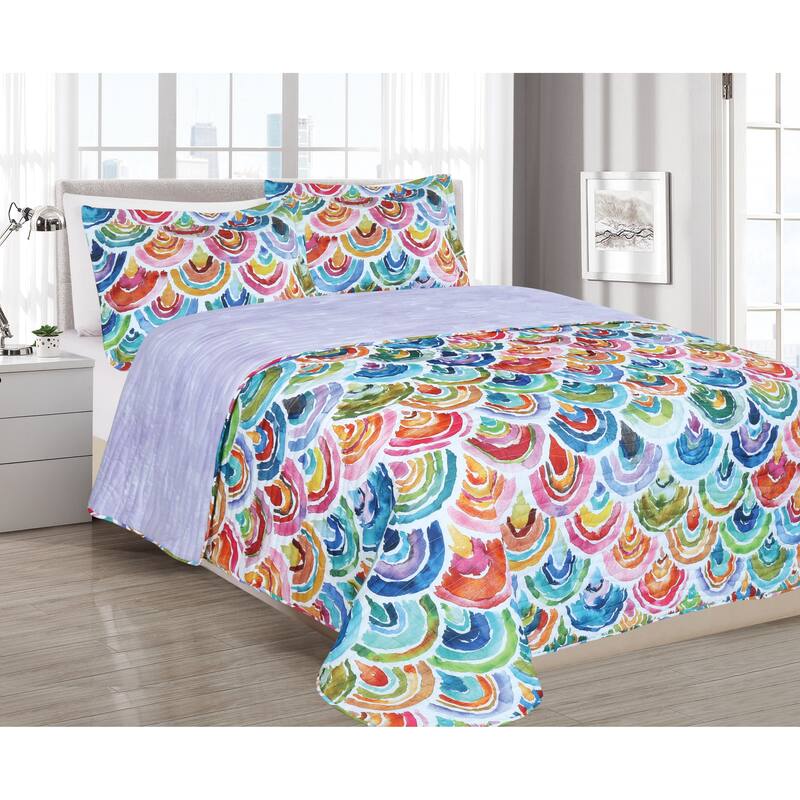 BARBARIAN by Barbra Ignatiev Fashion Floral Quilt Set