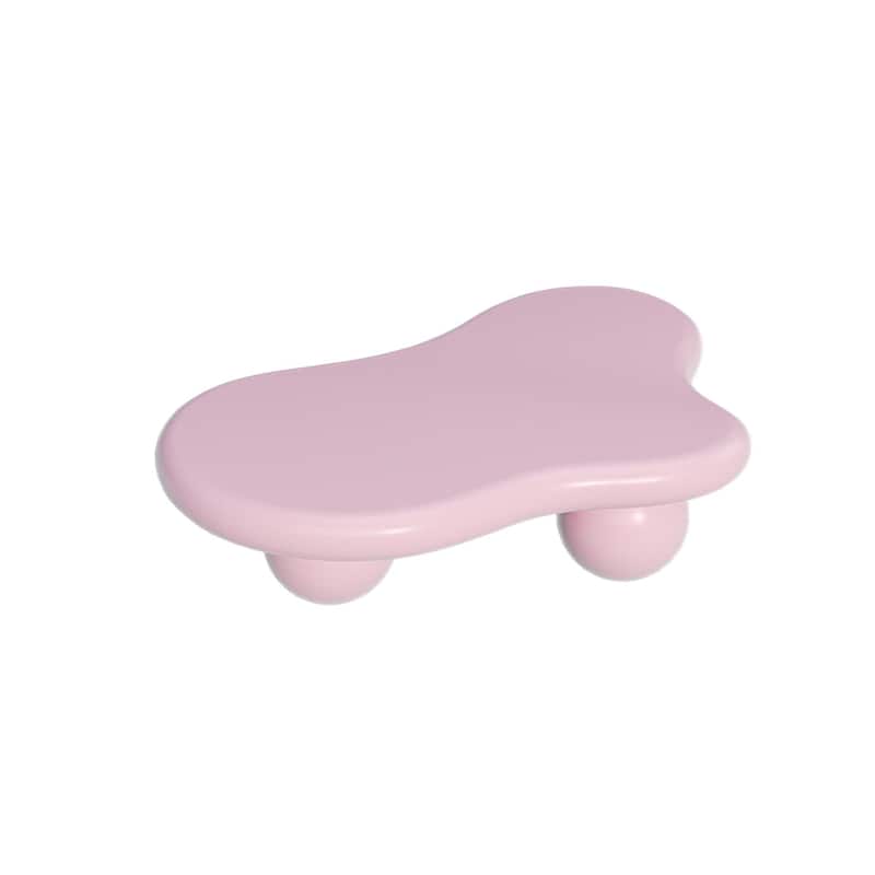 Cloud Shaped Coffee Table with 3 Ball Legs