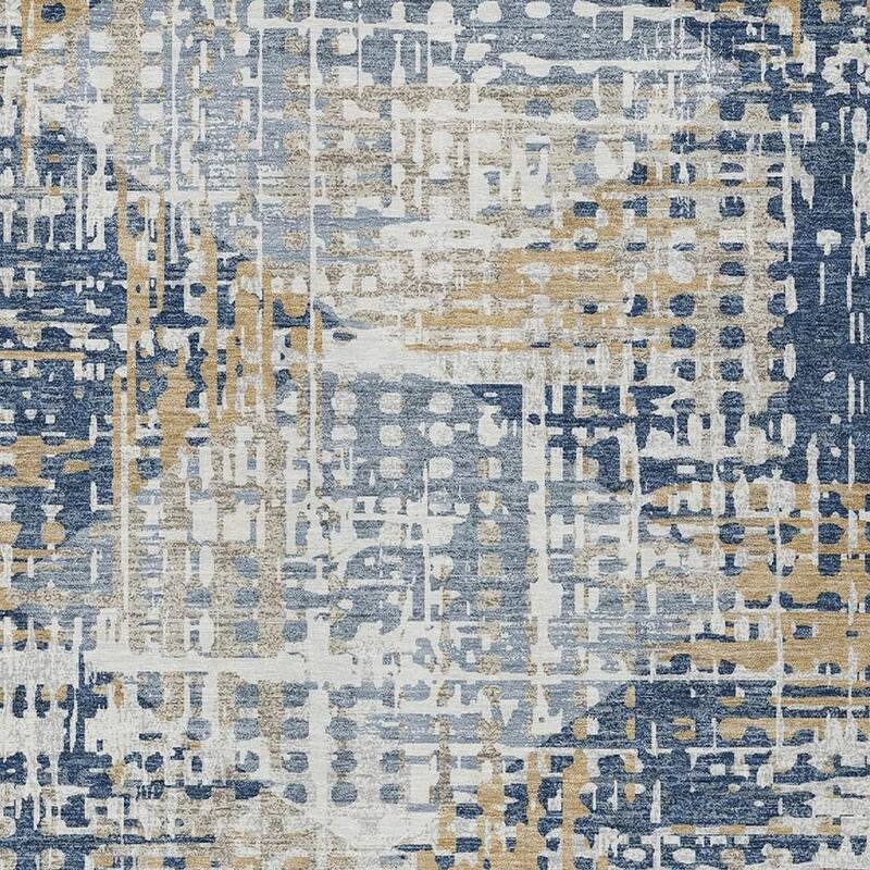 HomeRoots Geometric Transitional Rectangle Outdoor Rug