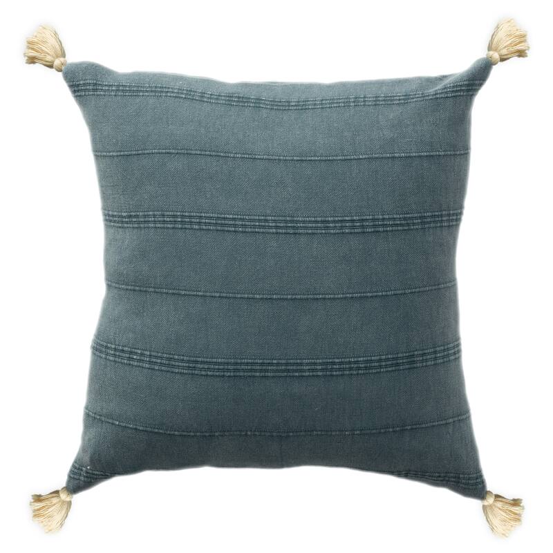 Sevita Subtle Striped Turkish Cotton Throw Pillow