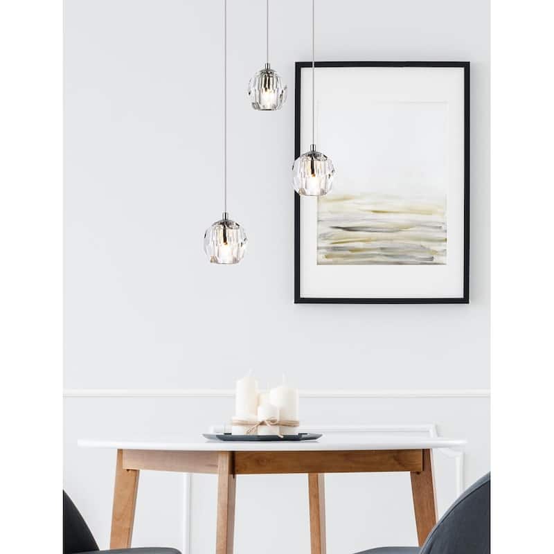Ella 12-Inch 3-Lights Pendant - N/A