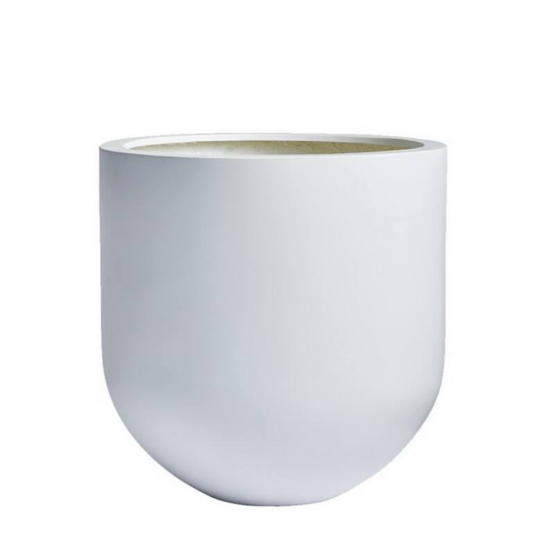 DreamPatio Santa Rosa Fiberstone Planter for Indoor/Outdoor