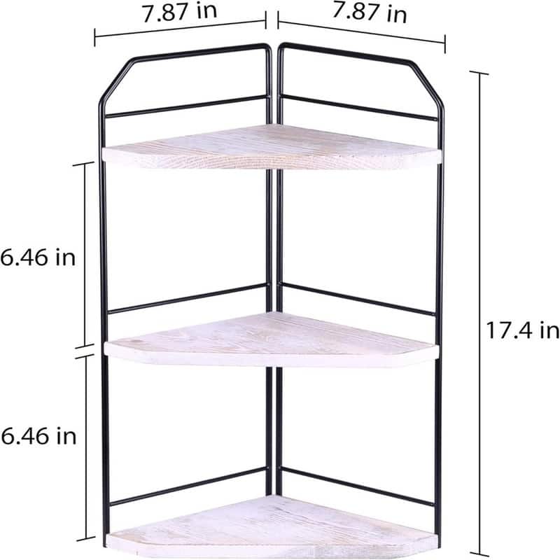 Corner Bathroom Counter Organizer