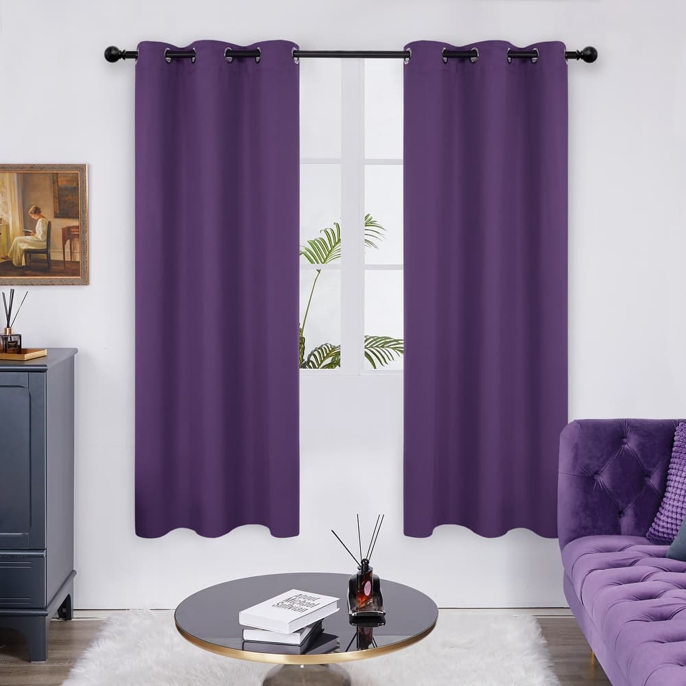 Deconovo Grommet 38 Width Curtain (2 Panel)