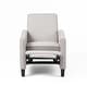 preview thumbnail 77 of 84, Darvis Fabric Recliner Club Chair by Christopher Knight Home