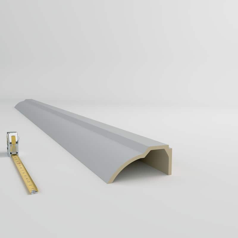 3 1/8"H x 7"P x 96"L Benjamin Crown Moulding - 1-Pack