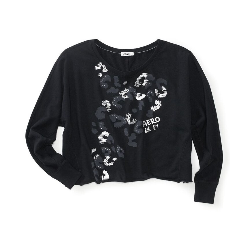 womens cut off sweatshirt