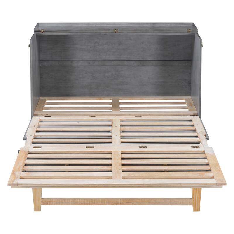 Murphy Bed with Versatile Storage & Large Drawers