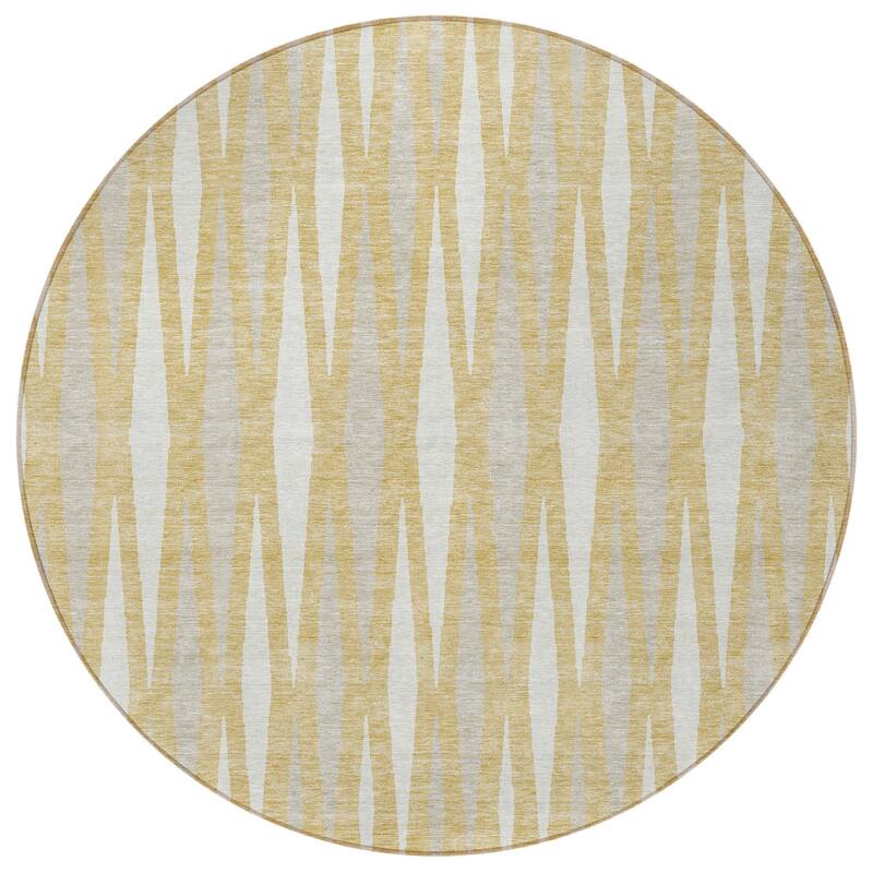 HomeRoots Geometric Transitional Rectangle Outdoor Rug