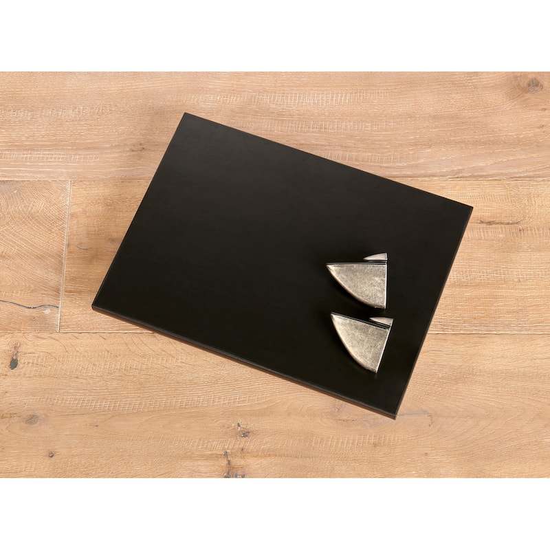 Wallscapes Gallery 12x16 Black Shelf Kit with Pewter Pelican Brackets