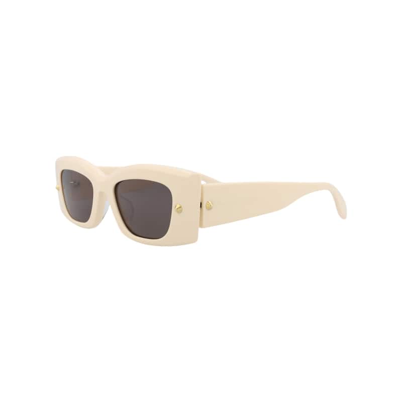 Alexander McQueen Square-Frame Recycled Acetate Sunglasses