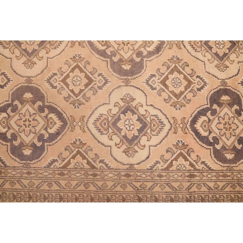 ECARPETGALLERY Hand-knotted Finest Kargahi Copper Wool Rug - 6'7 x 9'2
