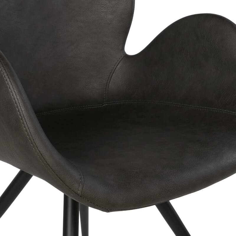 Furnish Theory Terra Serenity Dining Armchair Arm Chair w/ Various Artificial Leather (Polyurethane) Upholstery Covers
