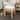 Rowan Coastal Woven Rattan Vanity Stool with Upholstered Cushion, Mango Wood Backless Makeup Chair for Bedroom & Bath - 19.68"
