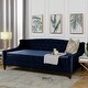 preview thumbnail 1 of 103, Silver Orchid Performance Fabric Heston Upholstered Tufted Sofa Bed