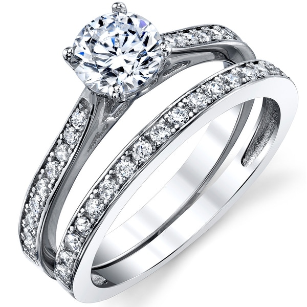 925 Jewelry Silver Plated Ring Engagement Wedding Bridal Fashion Jewelry Ring Big Web Ring