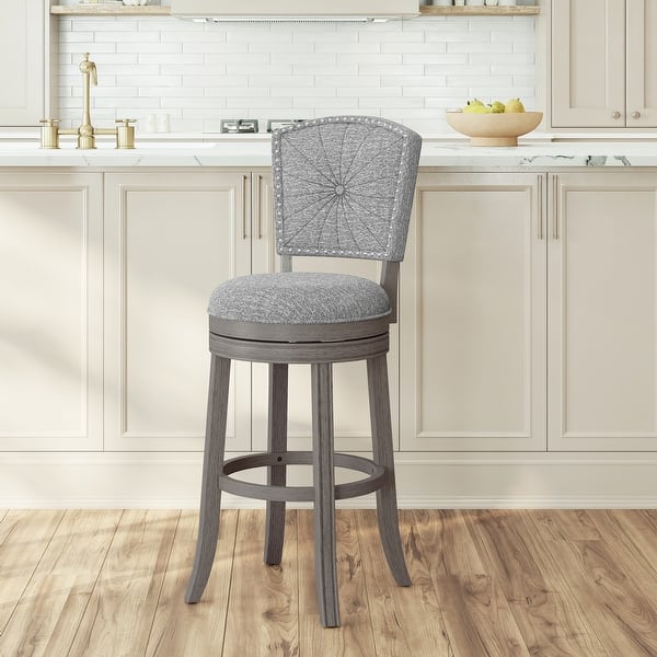 slide 2 of 24, Hillsdale Santa Clara II Swivel Stool, Antique Gray