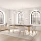 Option White Wood Armchairs
