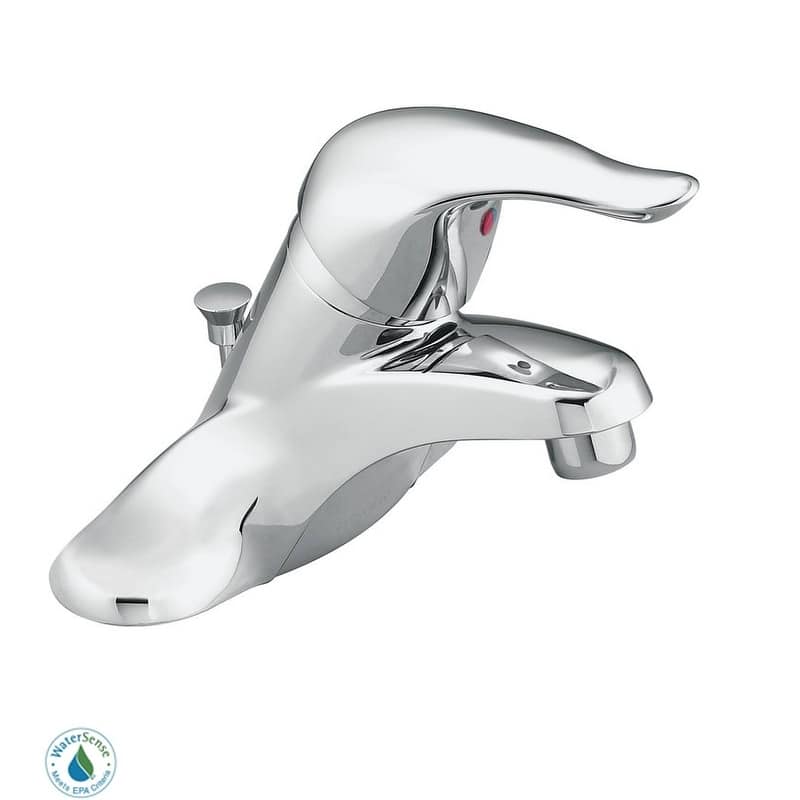Moen Single Handle Centerset Bathroom Faucet with from the Chateau