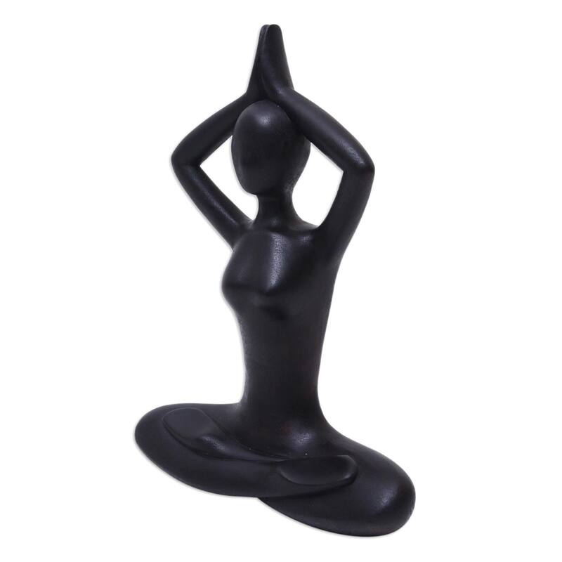 Novica Handmade The Serenity Wood Sculpture