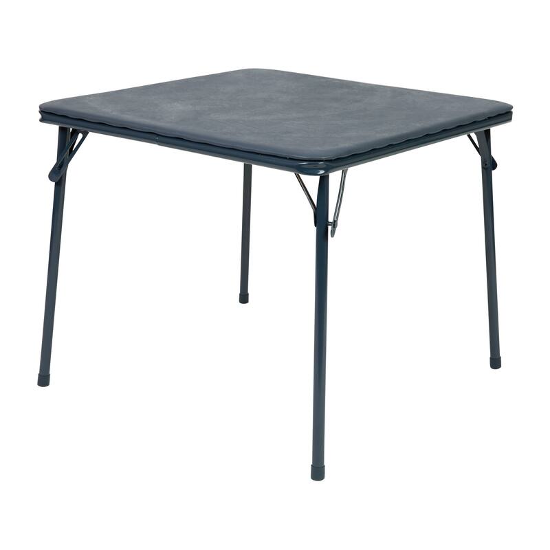Kids 5-Piece Classroom Folding Table and Chairs Set - 2'0" x 1'8" x 2'0" Square