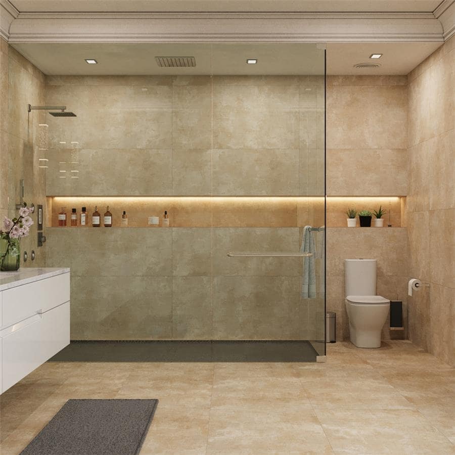 Merola Tile Pictura Tivoli 23-1/2" x 47" Italian Porcelain Floor and Wall Tile