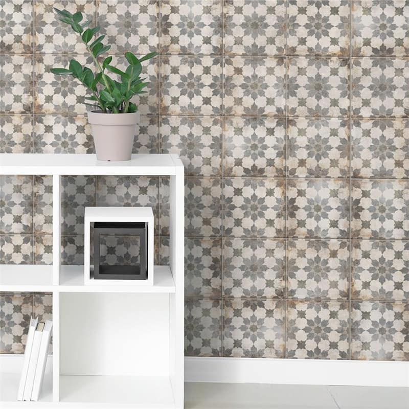 Merola Tile D'Anticatto Decor Varenna 8-3/4" x 8-3/4" Porcelain Floor and Wall Tile