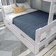 preview thumbnail 13 of 27, Max and Lily Farmhouse Twin over Full Bunk Bed with Trundle