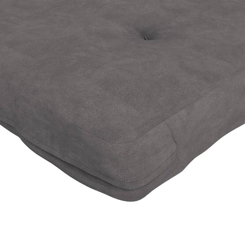 Full Size Futon Mattress 6” Thick Plush Foldable Cushion for Living Room and Guest Room