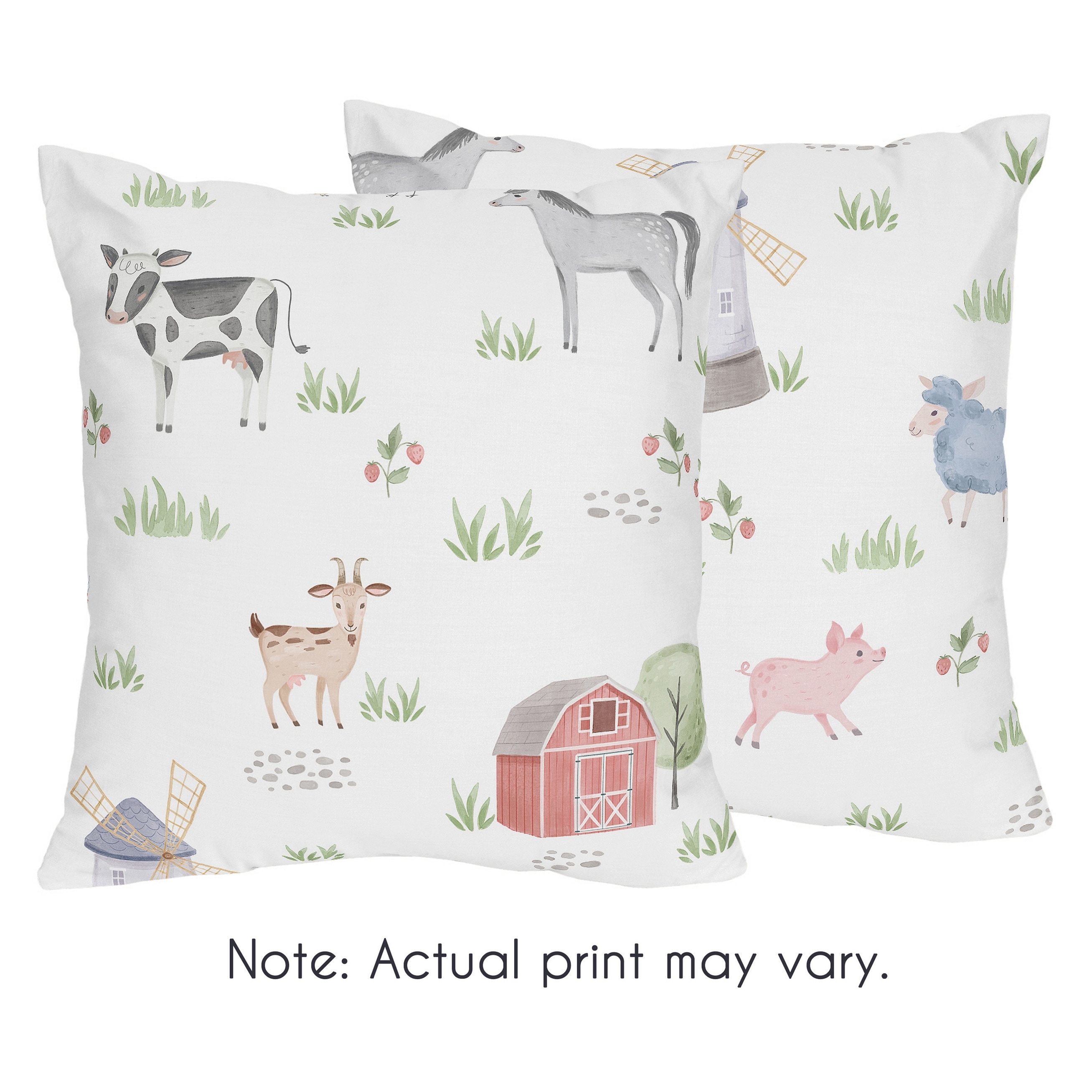 pig throw pillows