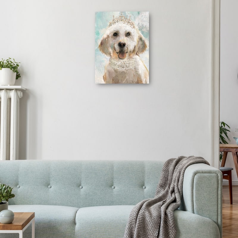 Doggie Divas I By Studio Arts Canvas Art Print