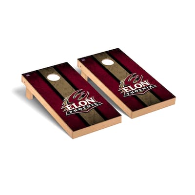 Elon Phoenix Vintage Cornhole Board Set