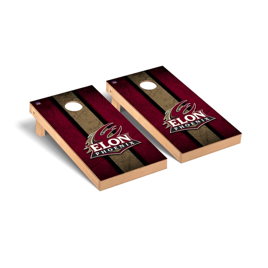 Elon Phoenix Vintage Cornhole Board Set