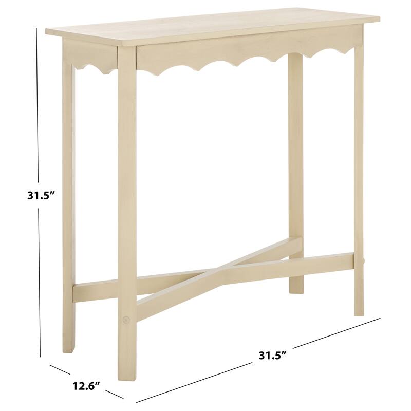 SAFAVIEH Home Seraphina Rectangle Console Table - 32"W x 13"D x 32"H