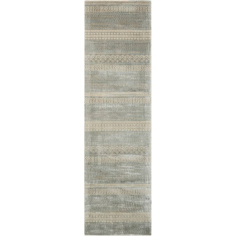 Calvin Klein Home Maya Area Rug - 2' 3" x 8' - Dolomite - Runner