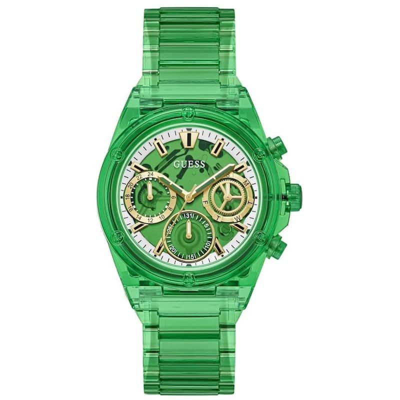 Guess Women's Classic Green Dial Watch - GW0650L3 - 6 (36)