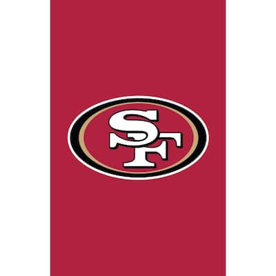 Applique Flag, Garden, San Francisco 49ers