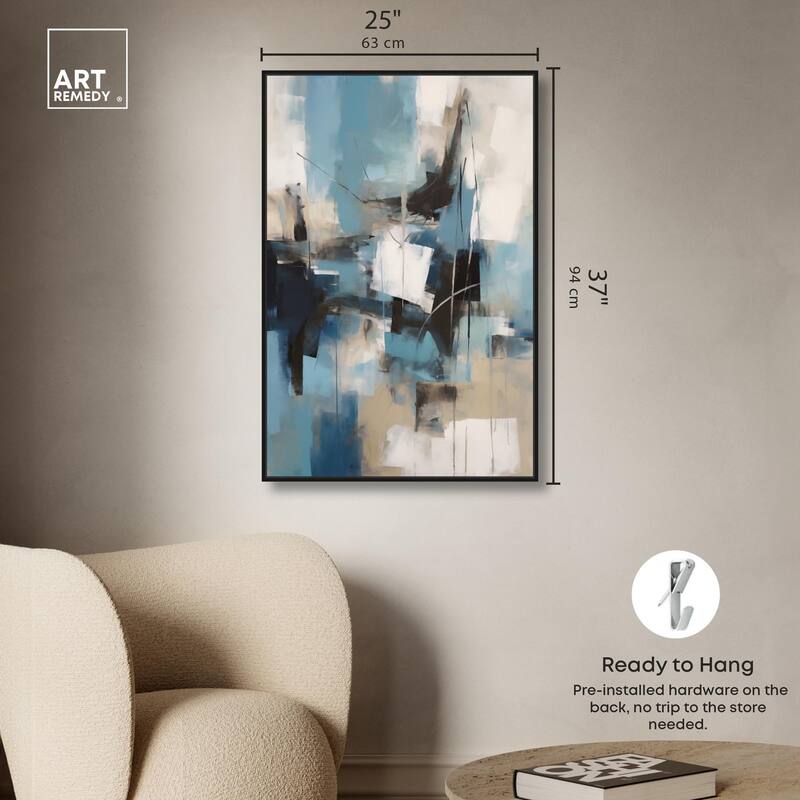 Glimpse of Infinity I Canvas by Art Remedy