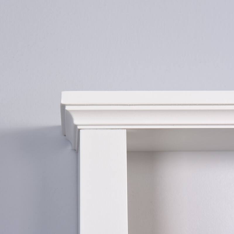 Bathroom Medicine Cabinet with Adjustable Shelf for Over Toilet Storage, Waterproof MDF Construction, Easy Assembly