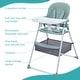 preview thumbnail 20 of 18, 2 In 1 Baby Highchairs with Foldable and Convertible